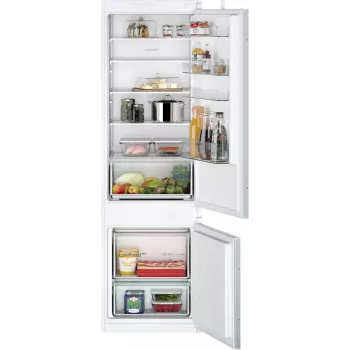 Siemens iQ100 KI87VNSE0 koel-vriescombinatie inbouw 270 L wit