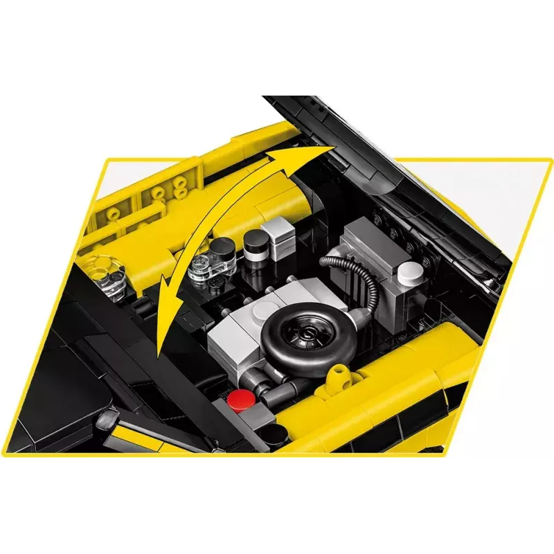 Constructiespeelgoed Cobi Opel Manta A 1970 model schaal 1:12, bouwsteenset