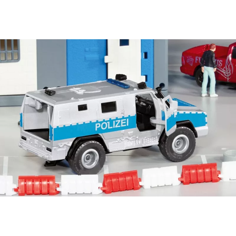 Siku Rheinmetall MAN Survivor R politieautomodel voorgemonteerd 1:50