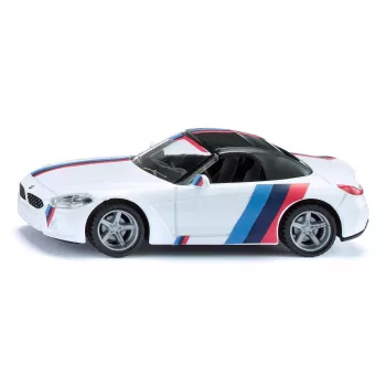 Siku sportwagenmodel BMW Z4 M40i, voorgemonteerd schaal 1:50, L 40 mm × B 87 mm × H 29 mm