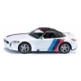 Siku sportwagenmodel BMW Z4 M40i, voorgemonteerd schaal 1:50, L 40 mm × B 87 mm × H 29 mm