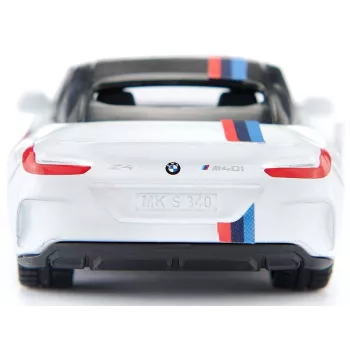 Siku sportwagenmodel BMW Z4 M40i, voorgemonteerd schaal 1:50, L 40 mm × B 87 mm × H 29 mm