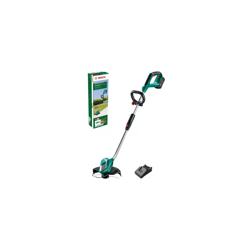 Bosch AdvancedGrassCut 36 30 cm accu zwart, groen