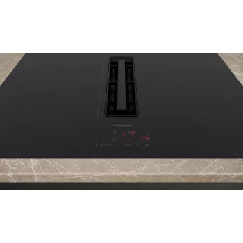 Siemens iQ300 ED611BS16E kookplaat zwart inbouw 60 cm zone-inductiekookplaat 4 zone(n) geïntegreerde afzuigkap