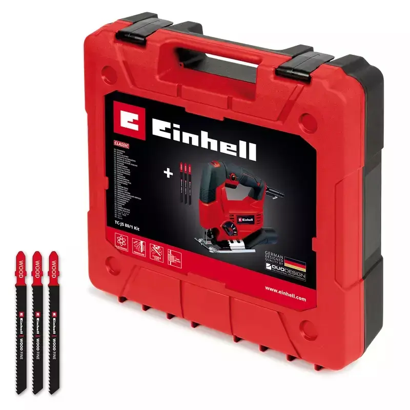 Decoupeerzaag Einhell TC-JS 80/1 Kit