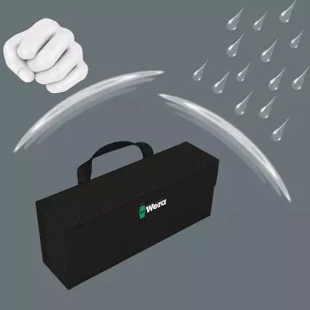 Gereedschapskoffer Wera 2go 3 zwart