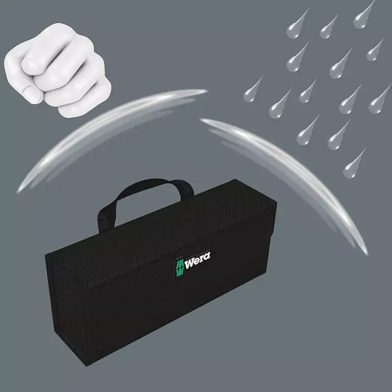 Gereedschapskoffer Wera 2go 3 zwart