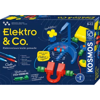 Kosmos 62063, elektro-bouwdoos, elektriciteit, 8 jaar, veelkleurig