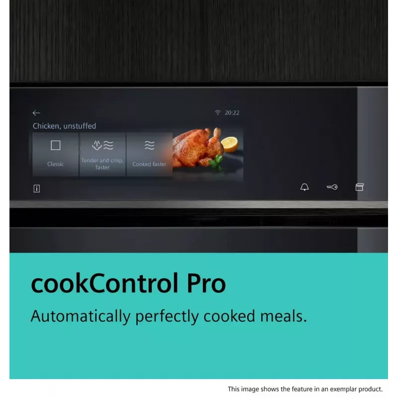 Siemens iQ700 CM776GKB1 oven 45 L 900 W zwart, roestvrijstaal