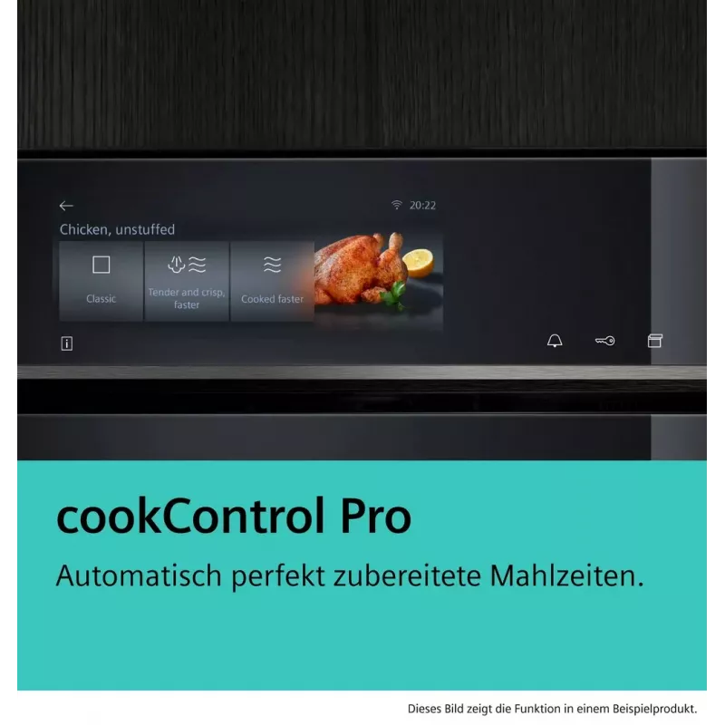 Siemens iQ700 CM776GKB1 oven 45 L 900 W zwart, roestvrijstaal