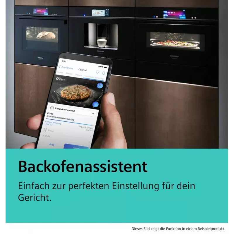Siemens iQ700 CM776GKB1 oven 45 L 900 W zwart, roestvrijstaal