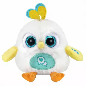 Knuffel VTech Lolibirds Oscar — interactieve pluchen vogel met geluiden en lichtfuncties