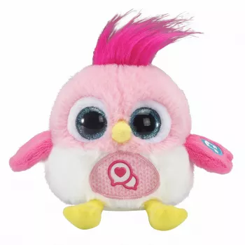 Interactieve pratende pluchen vogel VTech Lolibirds Momo — educatief speelgoed op batterijen