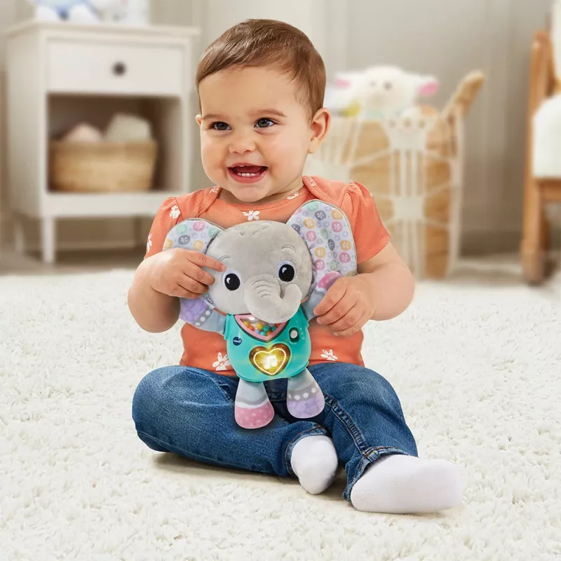 Speelgoedfiguur VTech Melody Elephant 80-566704 — educatief geluidsspeelgoed met kleurrijk design