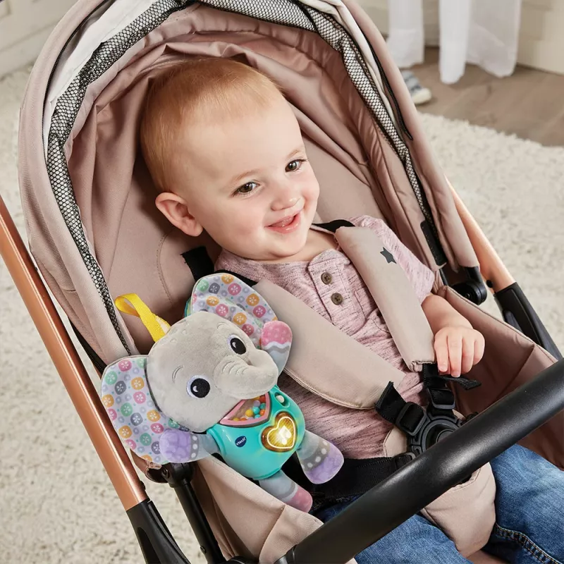 Speelgoedfiguur VTech Melody Elephant 80-566704 — educatief geluidsspeelgoed met kleurrijk design