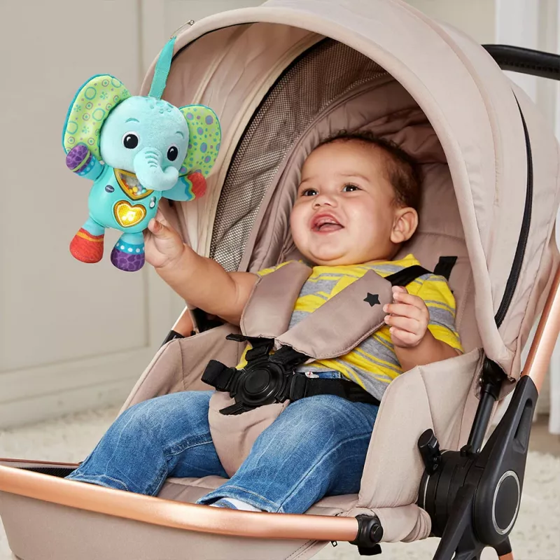 Speelgoedfiguur VTech Melody Elephant 80-566704 — educatief geluidsspeelgoed met kleurrijk design