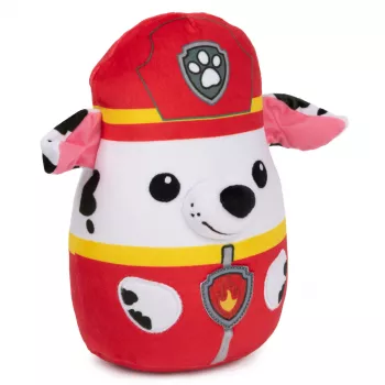 PAW Patrol GUND Marshall Squish pluche, officieel speelgoed uit de populaire tekenfilmserie, zacht knuffeldier voor kinderen vanaf 1 jaar, 20 cm