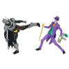 DC Comics, Batman Adventures, Batman vs The Joker actiefiguren-set, 2 figuren, 12 harnasaccessoires, 30,5 cm superheldenspeelgoed voor jongens en meisjes