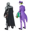 DC Comics, Batman Adventures, Batman vs The Joker actiefiguren-set, 2 figuren, 12 harnasaccessoires, 30,5 cm superheldenspeelgoed voor jongens en meisjes