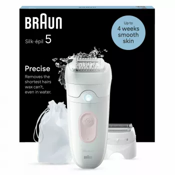 Epilator Braun Silk-épil 5 5-030 28 pincetten roze wit