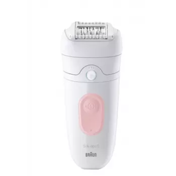 Braun Silk-épil 5 Silk-epil 5 SE5-230 epilator, roze, wit, 28 pincetten, MicroGrip, 0,5 mm, accu, ingebouwde accu