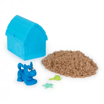 Kinderen Kinetic Sand set Spinmaster Kinetic Sand Doggie Dig met vorm, veelkleurig, vanaf 5 jaar