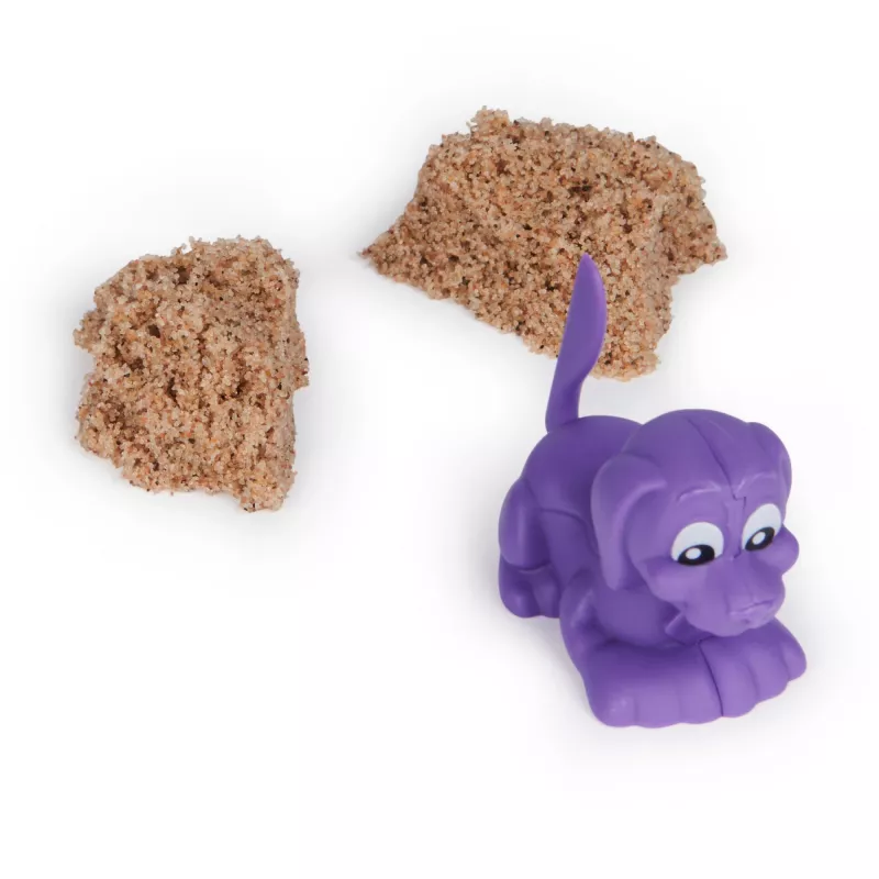 Kinderen Kinetic Sand set Spinmaster Kinetic Sand Doggie Dig met vorm, veelkleurig, vanaf 5 jaar