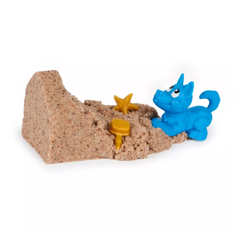 Kinderen Kinetic Sand set Spinmaster Kinetic Sand Doggie Dig met vorm, veelkleurig, vanaf 5 jaar