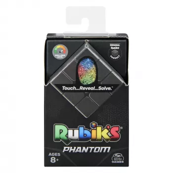 Rubik’s Phantom, 3x3 kubus geavanceerde technologie uitdagende 3D-puzzel reisspel stressvermindering fidget-speelgoed activity-kubus, voor volwassenen & kinderen vanaf 8 jaar