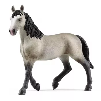 schleich HORSE CLUB Selle Français merrie, 5 jaar, paarden, zwart, grijs, kunststof