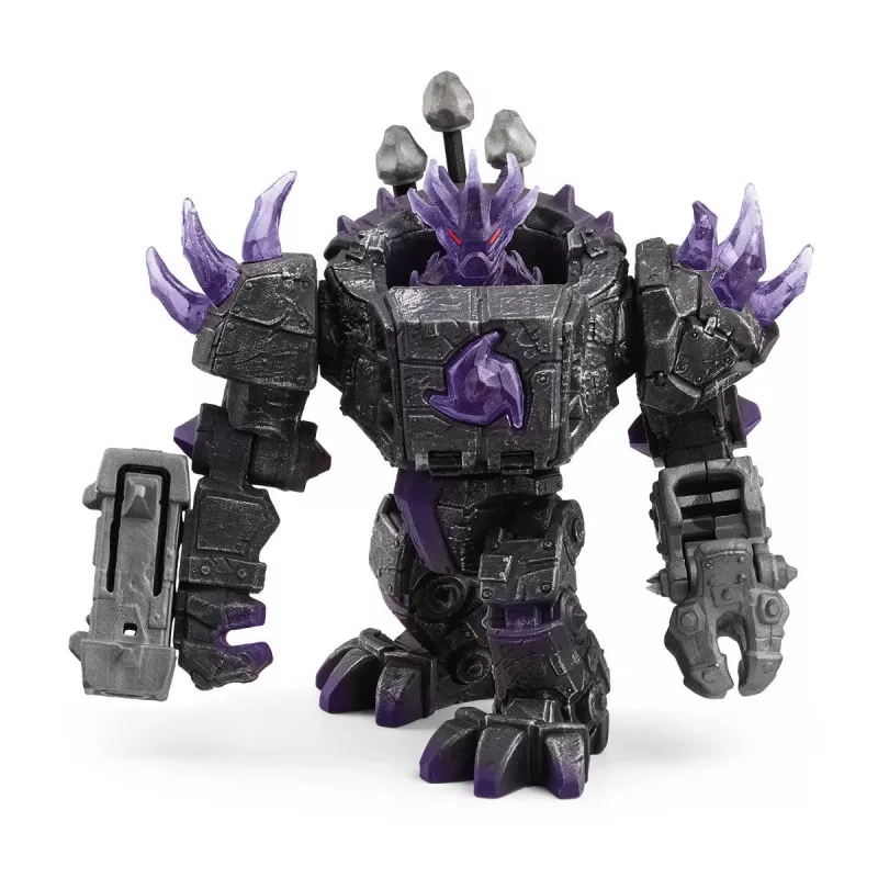 schleich ELDRADOR CREATURES Shadow Master robot met mini-creatuur zwart