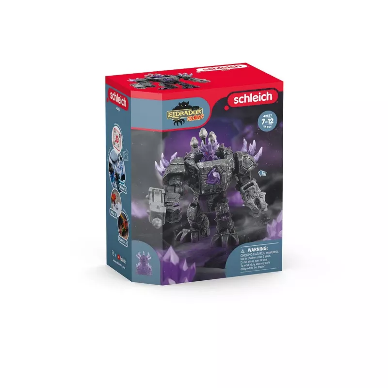 schleich ELDRADOR CREATURES Shadow Master robot met mini-creatuur zwart