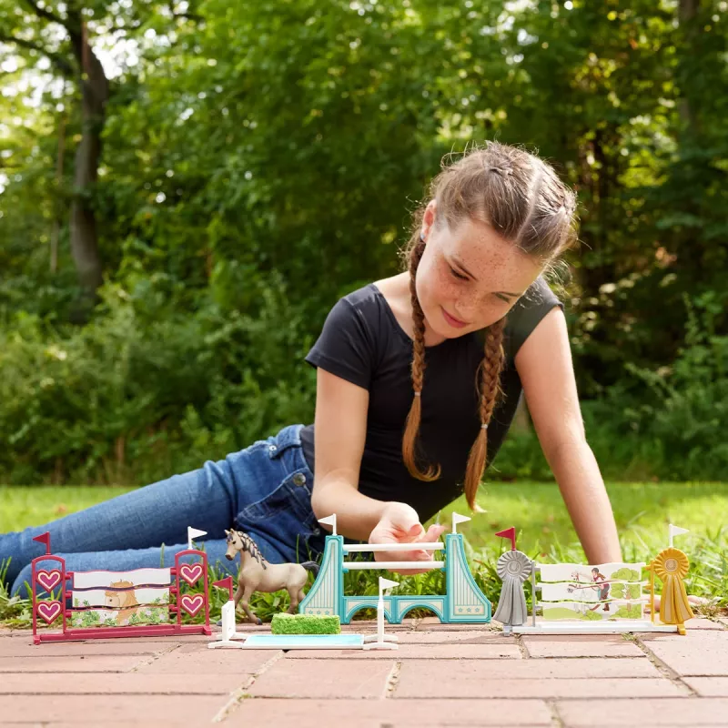 Speelgoedfiguren-hek Schleich HORSE CLUB 42612 veelkleurig