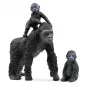 schleich WILD LIFE gorillafamilie, 3 jaar, jungle, wilde dieren / avontuurlijk speelgoed, zwart, grijs