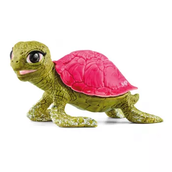 Speelgoed Schleich BAYALA roze saffier schildpad groen roze 70759S