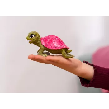 Speelgoed Schleich BAYALA roze saffier schildpad groen roze 70759S