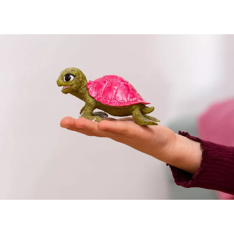 Speelgoed Schleich BAYALA roze saffier schildpad groen roze 70759S