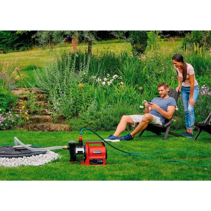 Waterpomp EINHELL GE‑AW 1144 SMART — 1100 W, app-bediening, tuinbewatering en watertransport