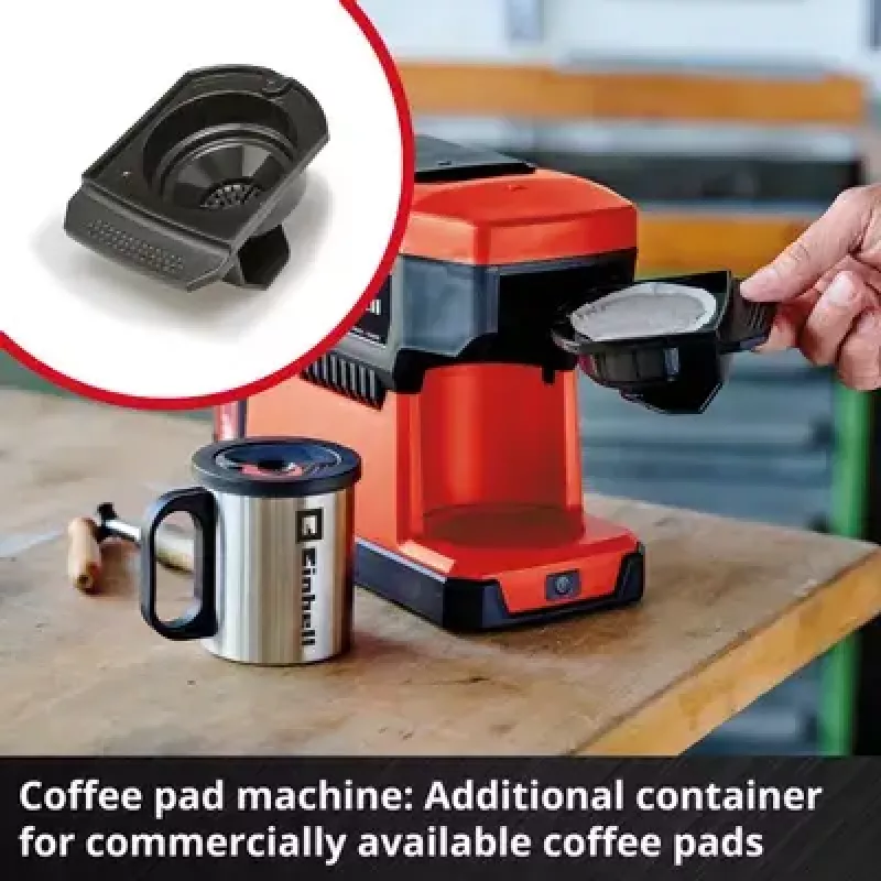 Filterkoffiezetapparaat Einhell 0,24 L TE-CF 18 Li-Solo