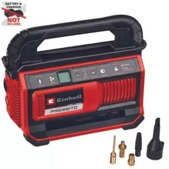 Einhell PRESSITO 18/25 hybride luchtcompressor 19 l/min 11 bar