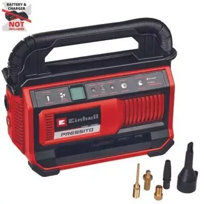 Einhell PRESSITO 18/25 hybride luchtcompressor 19 l/min 11 bar