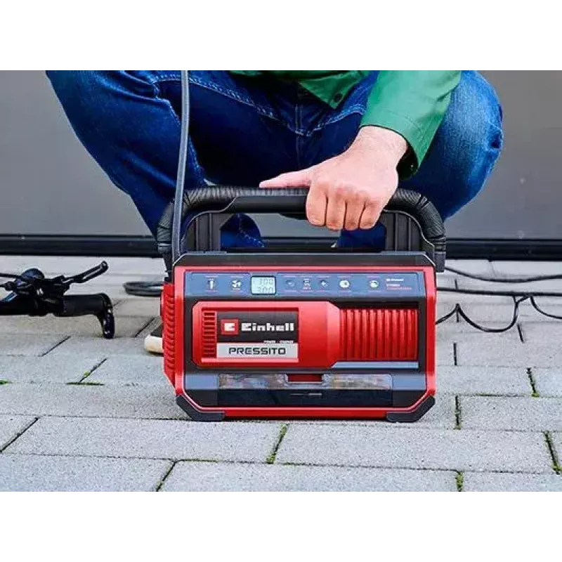 Einhell PRESSITO 18/25 hybride luchtcompressor 19 l/min 11 bar