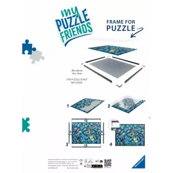 Puzzellijst Ravensburger 17901 – zwart, voor puzzels, aanbevolen leeftijd 12+