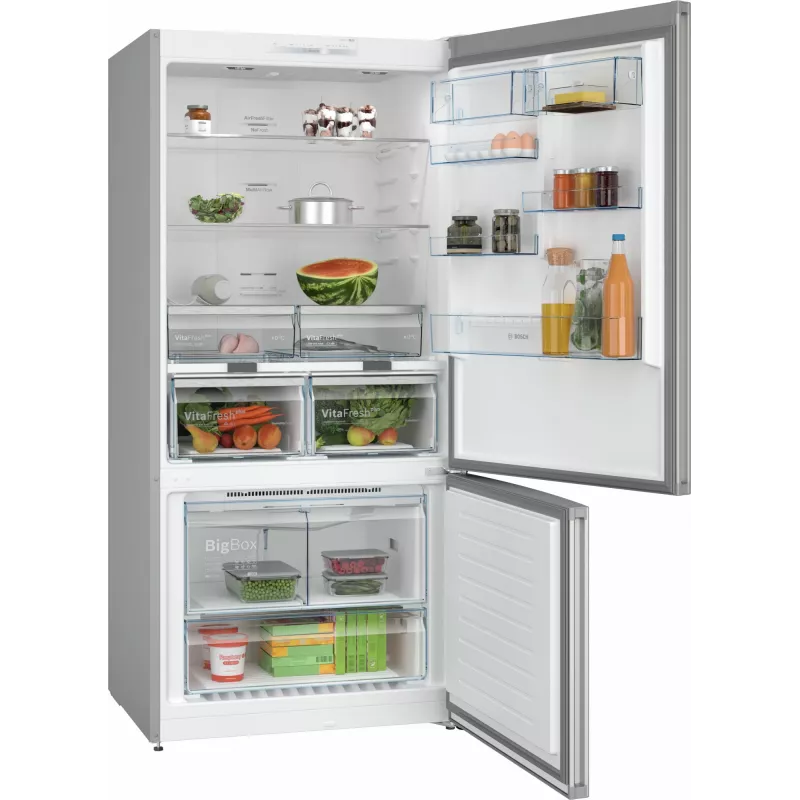 Bosch Serie 4 KGN86VIEA koel-vriescombinatie vrijstaand 631 L roestvrijstaal