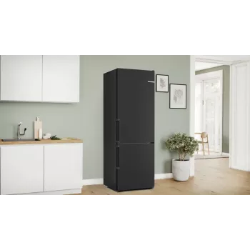 Bosch Serie 4 KGN49VXCT koel-vriescombinatie vrijstaand 440 l roestvrijstaal
