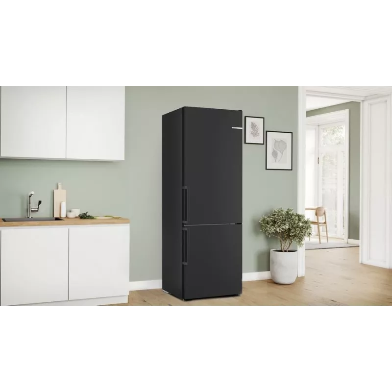 Bosch Serie 4 KGN49VXCT koel-vriescombinatie vrijstaand 440 l roestvrijstaal