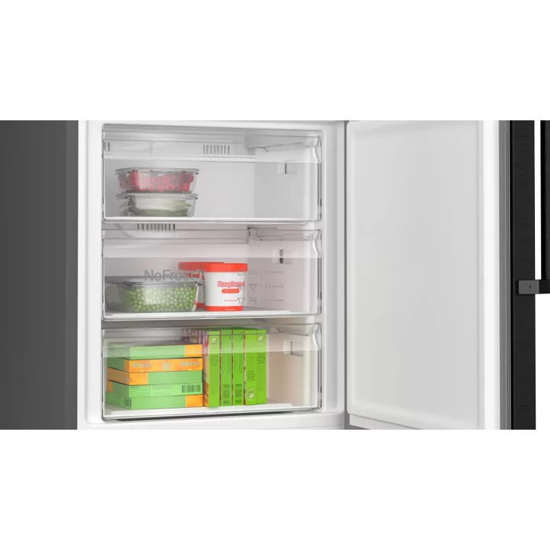 Bosch Serie 4 KGN49VXCT koel-vriescombinatie vrijstaand 440 l roestvrijstaal