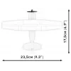 Constructiespeelgoed Cobi Cessna 172 Skyhawk wit bouwset