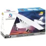 Constructiespeelgoed Cobi Cessna 172 Skyhawk wit bouwset