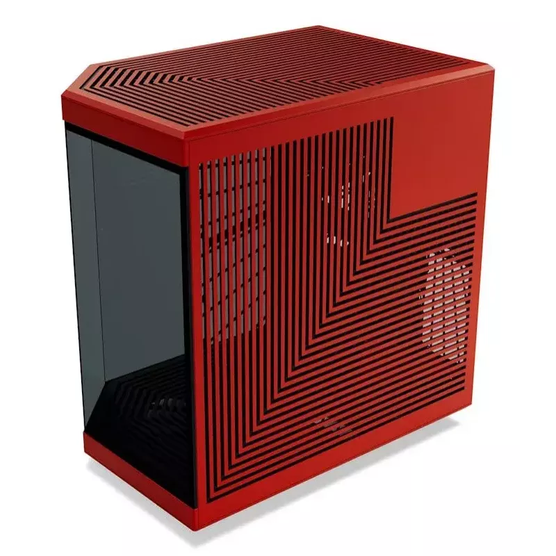 PC-behuizing HYTE Y70 midi tower zwart, rood